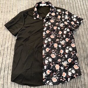 Boys SHEIN short-sleeve button down shirt